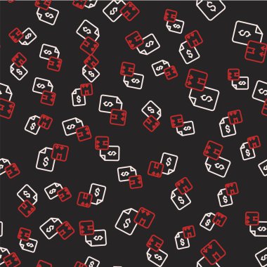 Waybill simgesi siyah arkaplanda iz bırakmadı. Vektör