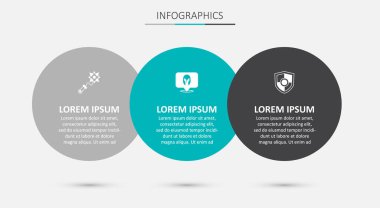 Ortaçağ miğferi, sivri uçlu ve kalkanlı topuz. Ticari bilgi şablonu. Vektör