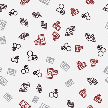 Görüntülü sohbet konferansını kusursuz bir şekilde ayarlayın. Vektör