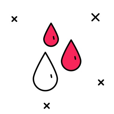 Beyaz arkaplanda izole edilmiş bal ikonu ana hatlarıyla doldurulmuş. Bal hücrelerinin sembolü. Tatlı doğal yemek. Vektör