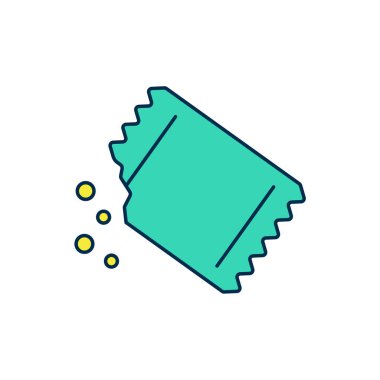 Beyaz arkaplanda izole edilmiş ana hatlı biber ikonu paketi. Vektör