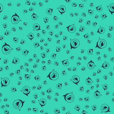 Siyah yarış miğferi ikonu yeşil arka planda kusursuz desen izole etti. Olağanüstü bir spor. Spor malzemeleri. Vektör