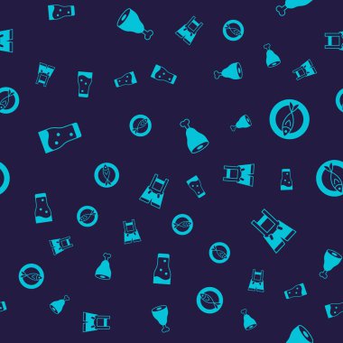 Bir bardak bira, kurutulmuş balık, tavuk budu ve Lederhosen. Vektör