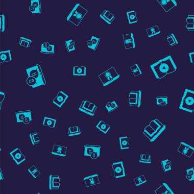 Soru ve Yanıtı Ayarla, Ses Kitabı, Çevrimiçi Eğitim Diploması ve Kusursuz Şablon Sınıfı. Vektör