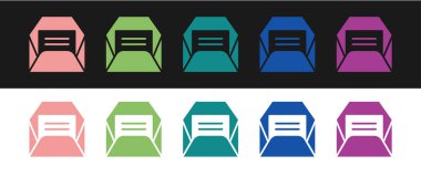 Zarf simgesini siyah ve beyaz arkaplanda izole et. Mesaj konsepti alındı. Yeni, e-posta gelen mesaj, SMS. Posta servisi. Vektör