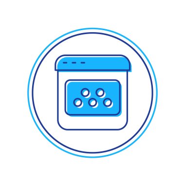 Doldurulmuş Taksi mobil uygulama simgesi beyaz arkaplanda izole edildi. Mobil uygulama taksisi. Vektör