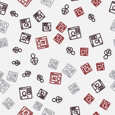 İş dünyasının yatırımcısı, görüntülü sohbet konferansı, pasta grafiği bilgileri ve kusursuz şablon reklamları. Vektör