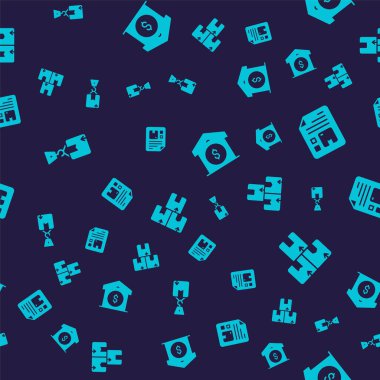 Crane 'i karton kutuyla, Waybill' le, Depo fiyatıyla ve Karton 'la kusursuz bir kalıba sokun. Vektör