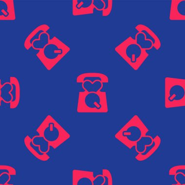 Acil durumda aranacak kırmızı telefon. 911 ikonunu ara. Mavi arka planda pürüzsüz bir iz var. Polis, ambulans, itfaiye, çağrı, telefon. Vektör