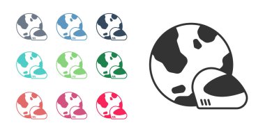 Beyaz arka planda siyah yarış başlığı simgesi izole edildi. Olağanüstü bir spor. Spor malzemeleri. Simgeleri renklendirin. Vektör