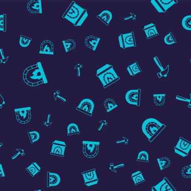 Demirci fırını Hammer 'ı ayarlayın. Vektör.