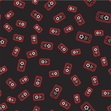 Line Taxi mobil uygulama simgesi siyah arkaplanda izole edilmiş. Mobil uygulama taksisi. Vektör