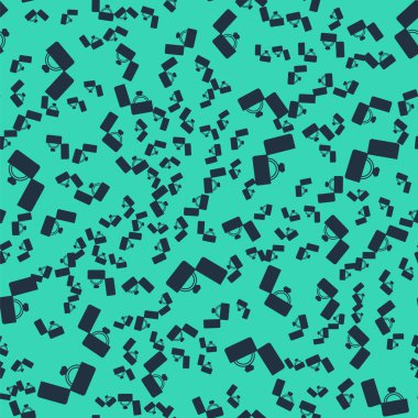 Siyah Elmas nişan yüzüğü yeşil arka planda izole edilmiş bir kutuda. Vektör.