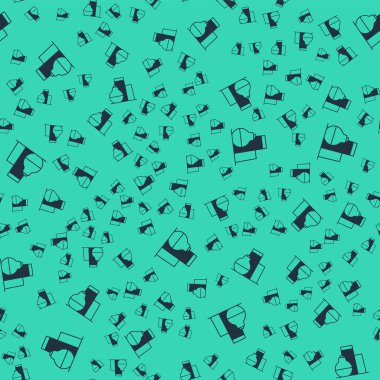 Siyah Yağ tankı depolama ikonu yeşil arka planda izole edilmiş pürüzsüz desen. Petrol ve gaz endüstrisi için gemi deposu. Petrol tankı teknoloji istasyonu. Vektör