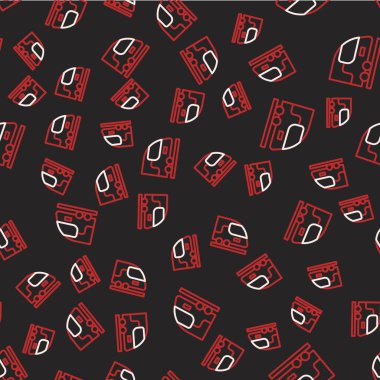 Yüksek hızlı tren simgesi siyah arkaplanda izole edilmiş. Demiryolu seyahati ve demiryolu turizmi. Metro ya da metro hızlı tren taşımacılığını düzene soktu. Vektör