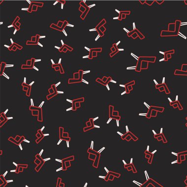 Kol Koltuğu simgesi siyah arkaplanda izole edilmiş. Vektör.