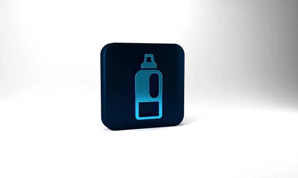 Blue Plastic Bottle Laundry Detergent Bleach Dishwashing Liquid Another Cleaning — Fotografia de Stock