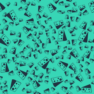 Siyah Peynir simgesi yeşil arka planda izole edilmiş pürüzsüz desen. Vektör.