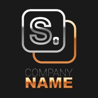 Çizgi Bingo simgesi siyah arkaplanda izole edildi. Amerikan tombala oyunu için piyango biletleri. Renkli taslak konsepti. Vektör.