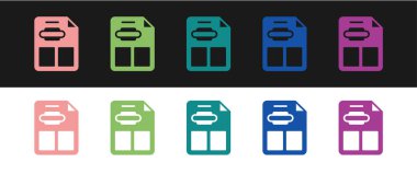 Restoran kafe menüsü simgesini siyah beyaz arkaplanda izole et. Vektör.