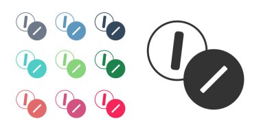 Beyaz arkaplanda siyah diş ağrısı ağrı kesici tablet ikonu var. Diş bakımı ilacı. Kapsül hapı ve ilaç. Eczane tasarımı. Simgeleri renklendirin. Vektör.