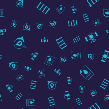 Petrol damlasını dolar sembollü boru kapakçığı varil yağı ve kontrat parası ile kusursuz desenli kalem ile ayarlayın. Vektör.