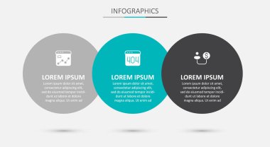 Page 'i 404 hata pazar analizi, insan ve para ile ayarla. Ticari bilgi şablonu. Vektör.