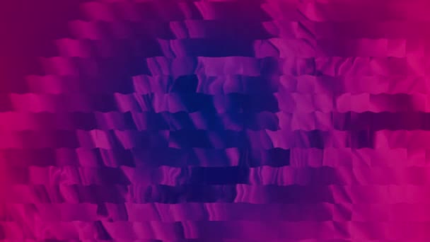 Pinkfarbene und violette Quadrate. — Stockvideo