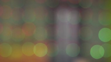 Işıklar soyut bokeh arkaplanı yanıp sönüyor. soyut çember.