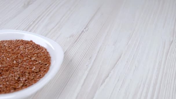 Rollo Naranja Mesa Espacio Libre Comida Saludable Comida Saludable Vitaminas — Vídeo de stock