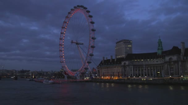 Londýn Říjen 2011 Daleko Střílel Londýna Stanice Metra Wembley Noci — Stock video