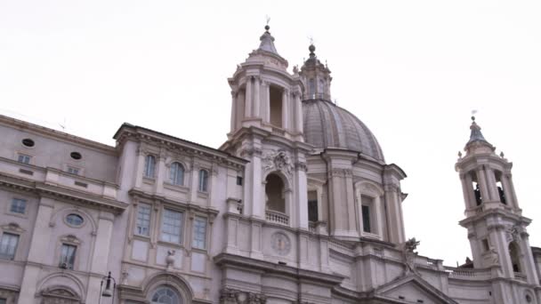 イタリア ローマでの建物のショット — ストック動画