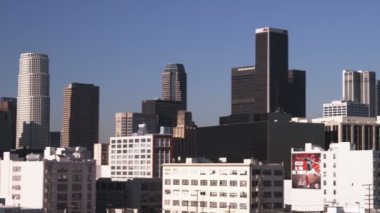 Los Angeles, Kaliforniya'nın manzarası klip