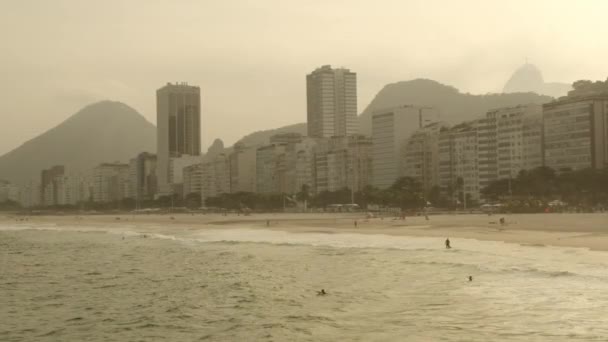 Rio Janeiro Showing Landmarks Sugarloaf Mountain Guanabara Bay — Stock Video