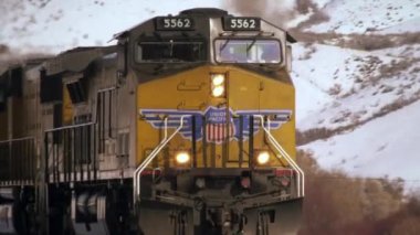 Hareket halindeki trenin önünde niçin vuruldu. Union Pacific trenin ön tarafında görülüyor..
