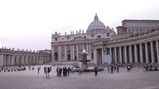 Roma Itália Circa Maio 2012 Uma Visão Ampla Vaticano Roma — Vídeo de Stock