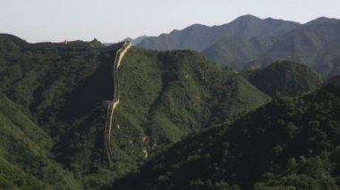 Yavaş Çin Seddi Badaling Bejing, Çin yakın mesafede içinde kaydırma