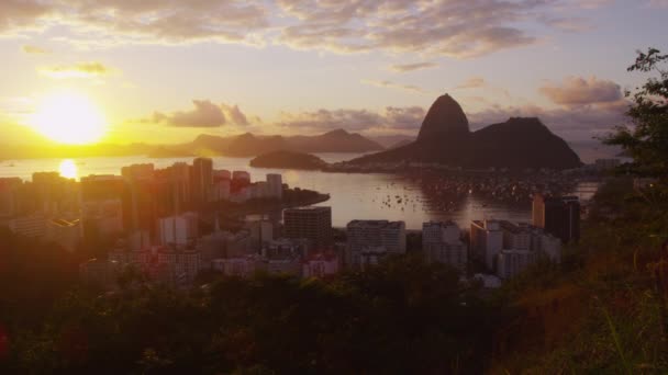 Rastreamento Imagens Com Erupção Solar Sol Rio Janeiro Sol Grande — Vídeo de Stock