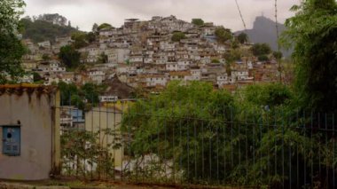 bir tepede, Rio De Janeiro, Brezilya Favela