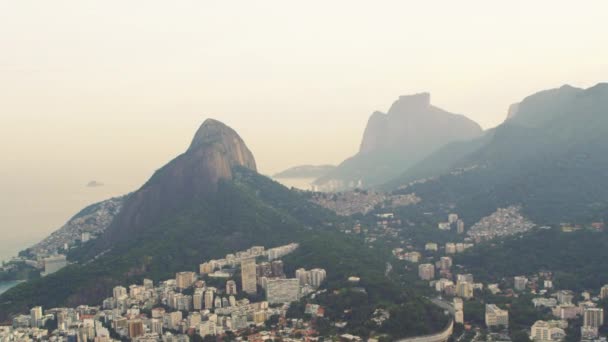 Volare Rio Janeiro Brasile Elicottero — Video Stock