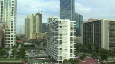Otel ve apartmanlar Miami Hava bir çekim.