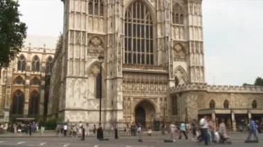 Londra, İngiltere - Ekim 2011: Tilt kadar Westminster Abbey, London, İngiltere.