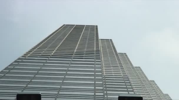Снимок Небоскреба Trump Tower Нью Йорке — стоковое видео