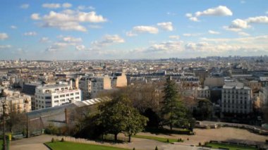 Timelapse Montmartre Paris, Fransa