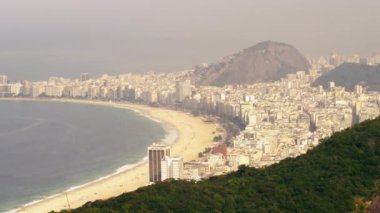 Brezilya'da Rio de Janeiro şeridinin güzel atış