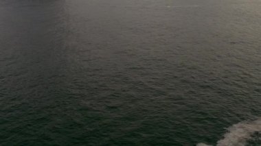 Okyanusun hava tavası - Rio de Janeiro, Brezilya. Görüntülerde Atlantik Okyanusu'nun suları ve Rio de Janeiro'nun girişi görülüyor..