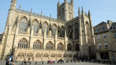 İngiltere'de Bath Abbey hızlandırılmış.