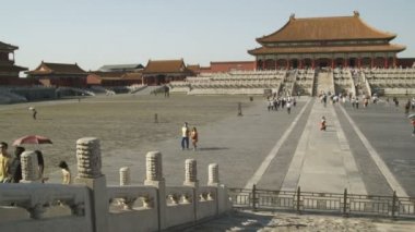 Yasak Şehir Çin'karmaşık turist ziyaret
