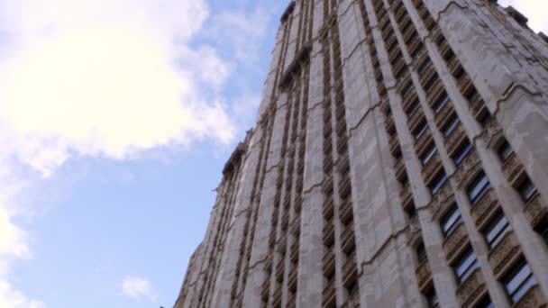 New York Skyscaper Izleme Çekim — Stok video