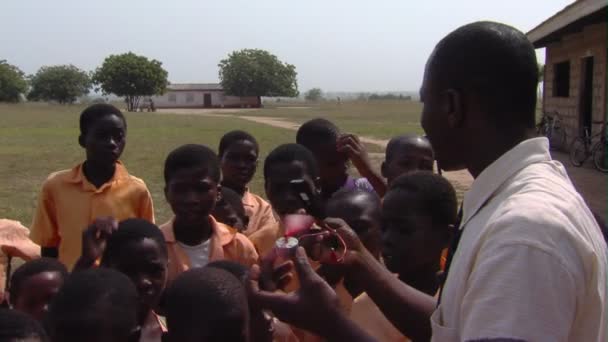 Africa Kenia Circa Agosto 2010 Mediana Oportunidad Enseñar Los Niños — Vídeos de Stock